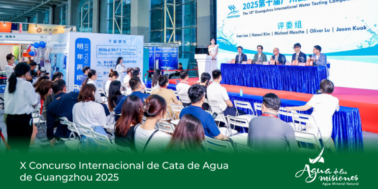 Agua de las misiones participó en el X Concurso Internacional de Cata de Agua de Guangzhou 2025