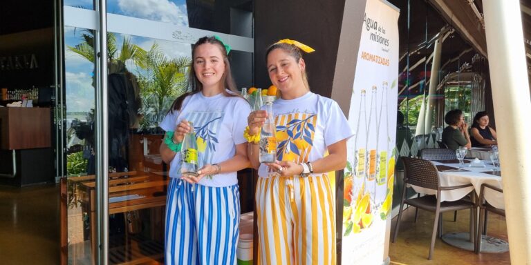 Primera degustación de nuestras Gourmet Aromatizadas en la Costanera de Posadas